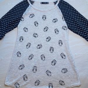 Tutta Bella owl shirt